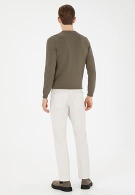 Erkek Taş Kanvas Pantolon - 50272268292