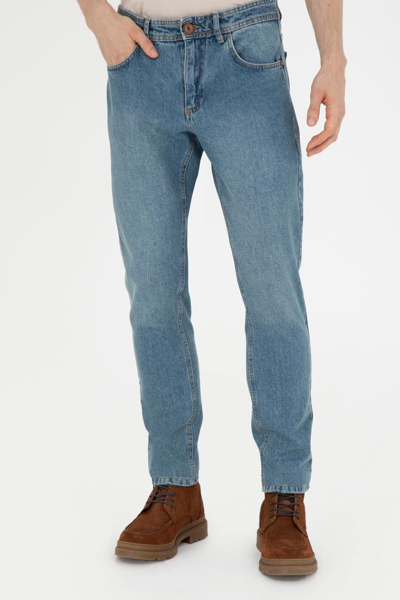 Erkek Mavi Jean Pantolon - 50272554027