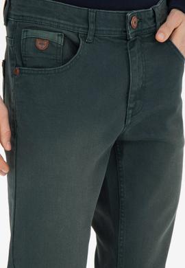 Erkek Yeşil Jean Pantolon - 50273301075
