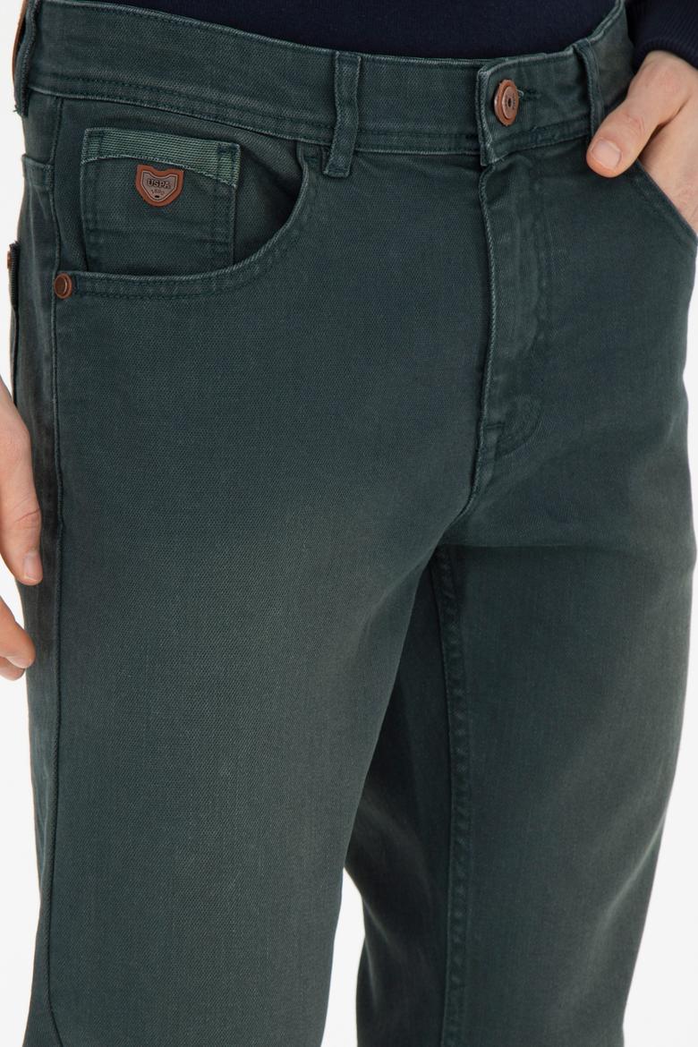 Erkek Yeşil Jean Pantolon - 50273301075