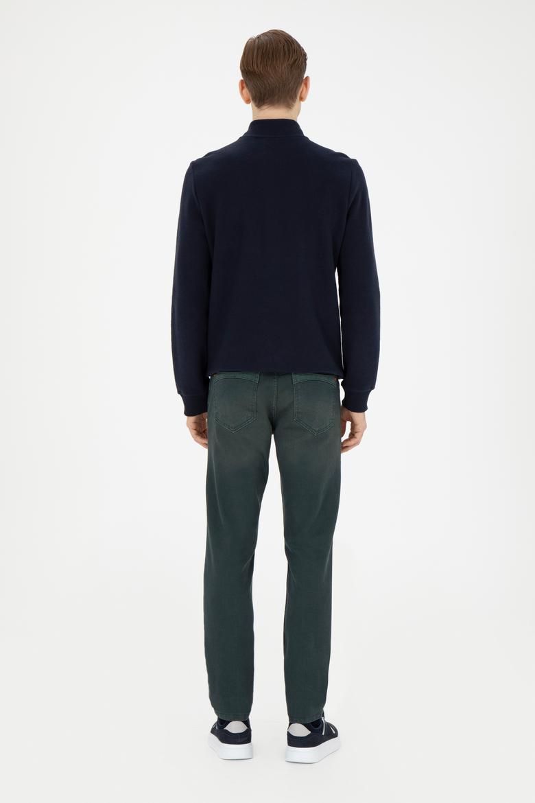 Erkek Yeşil Jean Pantolon - 50273301075