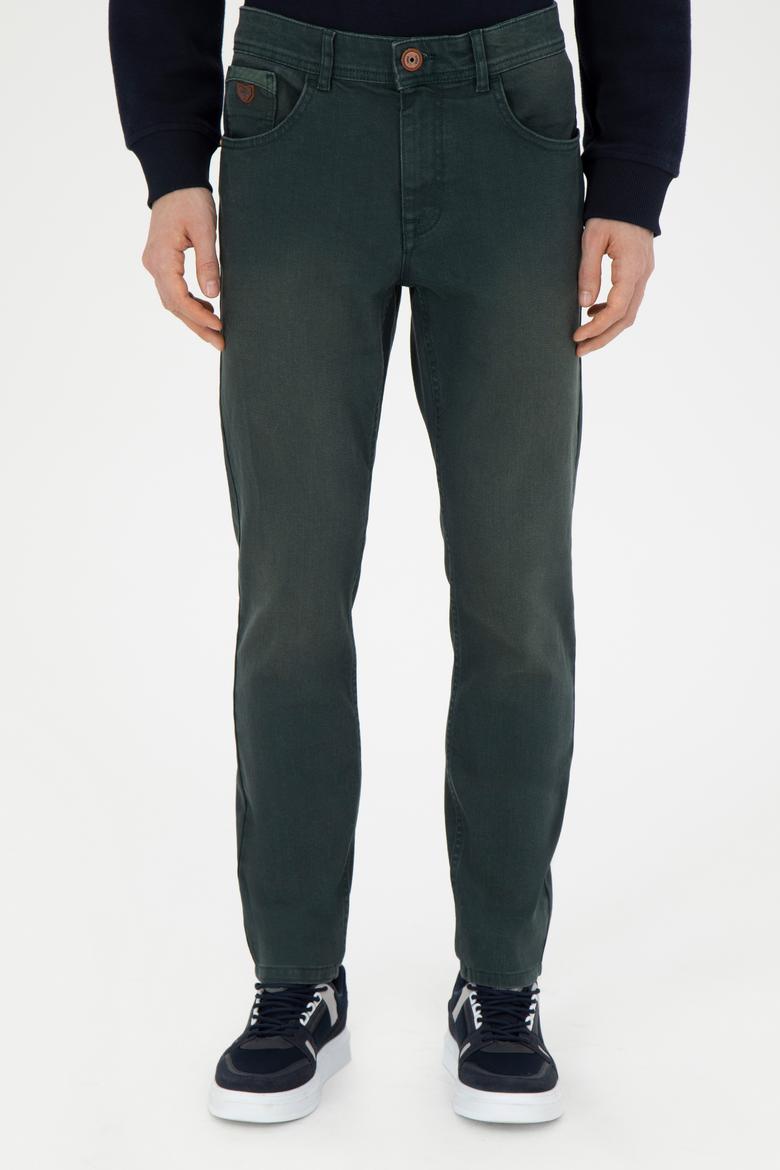 Erkek Yeşil Jean Pantolon - 50273301075