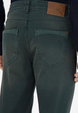 Erkek Yeşil Jean Pantolon - 50273301075