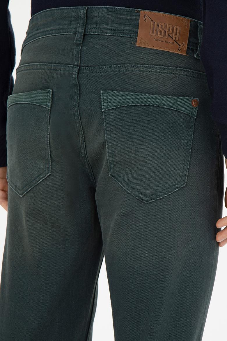 Erkek Yeşil Jean Pantolon - 50273301075