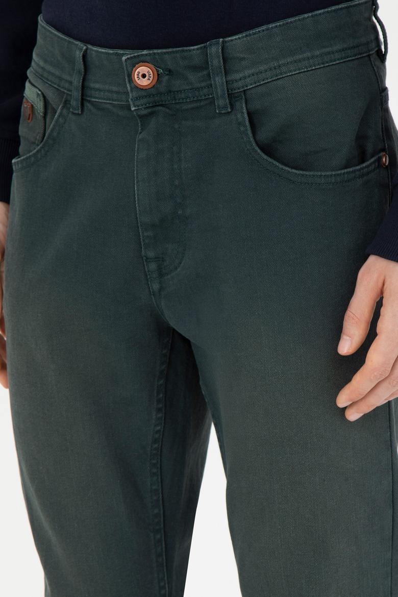 Erkek Yeşil Jean Pantolon - 50273301075