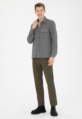 Erkek Haki Kanvas Pantolon - 50272347046