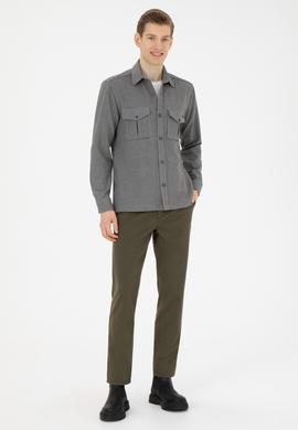 Erkek Haki Kanvas Pantolon - 50272347046