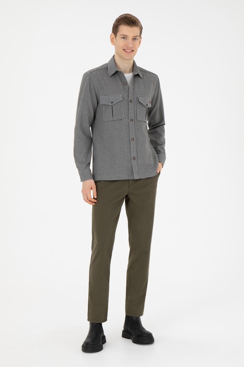 Erkek Haki Kanvas Pantolon - 50272347046