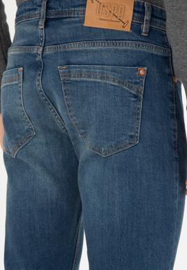 Erkek Koyu Mavi Jean Pantolon - 50273299063