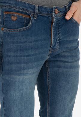 Erkek Koyu Mavi Jean Pantolon - 50273299063