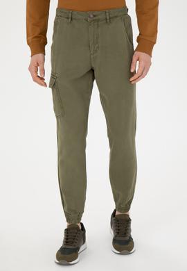Erkek Haki Kanvas Pantolon - 50272344135