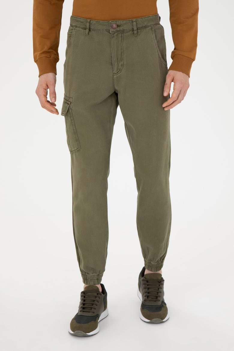 Erkek Haki Kanvas Pantolon - 50272344135