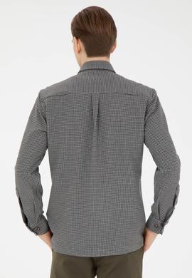 Erkek Antrasit Uzun Kollu Gömlek - 50272647007