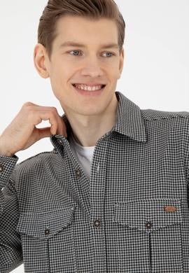 Erkek Antrasit Uzun Kollu Gömlek - 50272647007