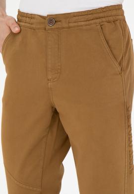 Erkek Jogger Fit Açık Haki Kanvas Pantolon - 50272341081