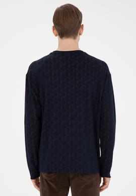 Erkek Lacivert Sweatshirt - 50270844007