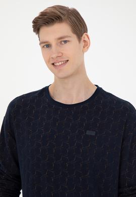 Erkek Lacivert Sweatshirt - 50270844007