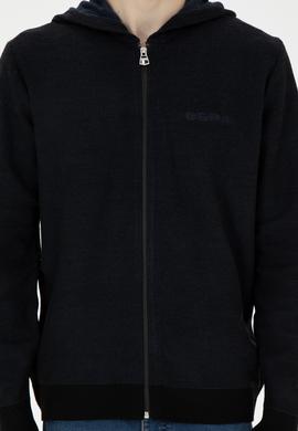 Erkek Lacivert Triko Hırka - 50271075039