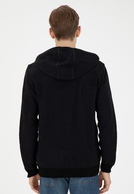 Erkek Lacivert Triko Hırka - 50271075039