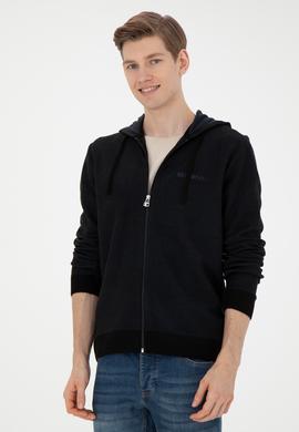 Erkek Lacivert Triko Hırka - 50271075039