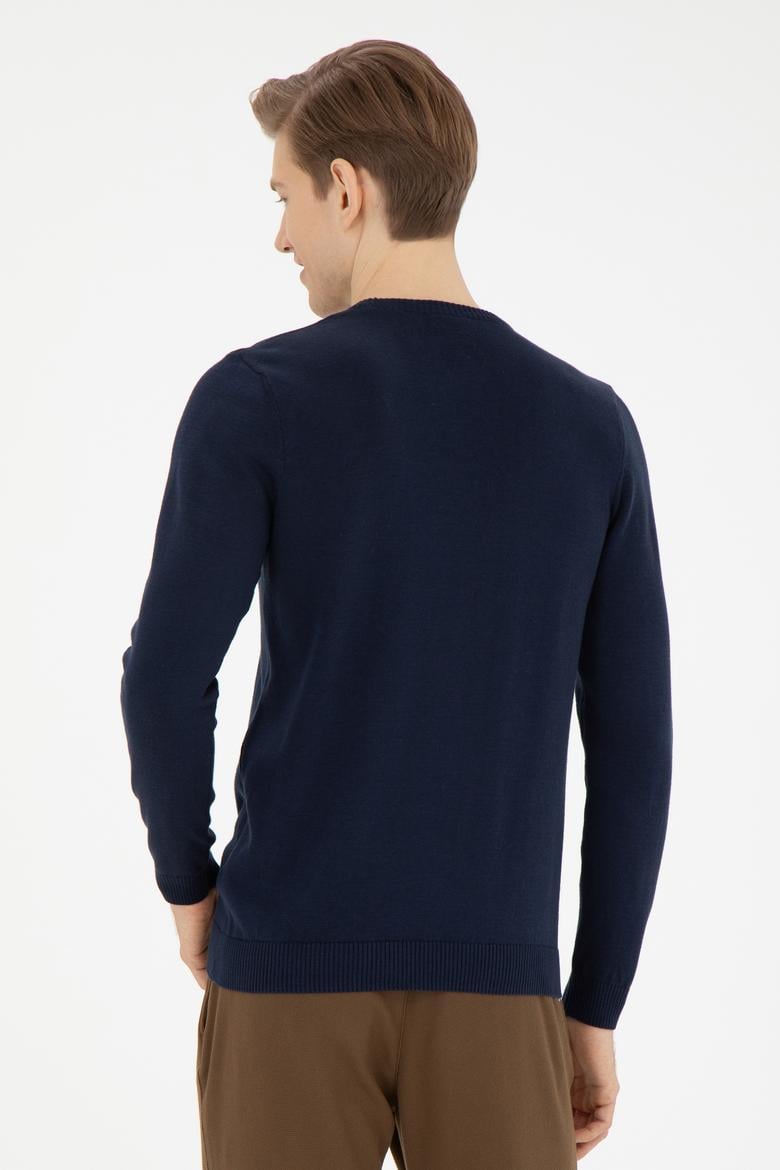 Erkek Lacivert Kazak - 50271035007