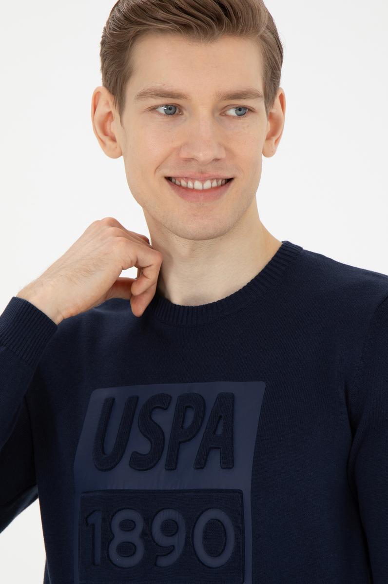 Erkek Lacivert Kazak