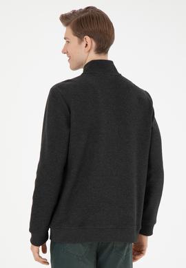 Erkek Antrasit Melanj Sweatshirt - 50289124026