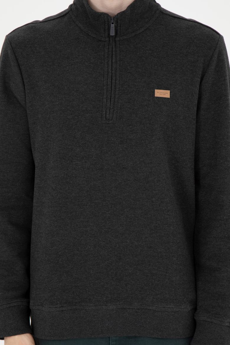 Erkek Antrasit Melanj Sweatshirt - 50289124026