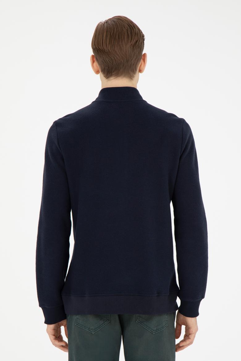 Erkek Lacivert Sweatshirt - 50289124031