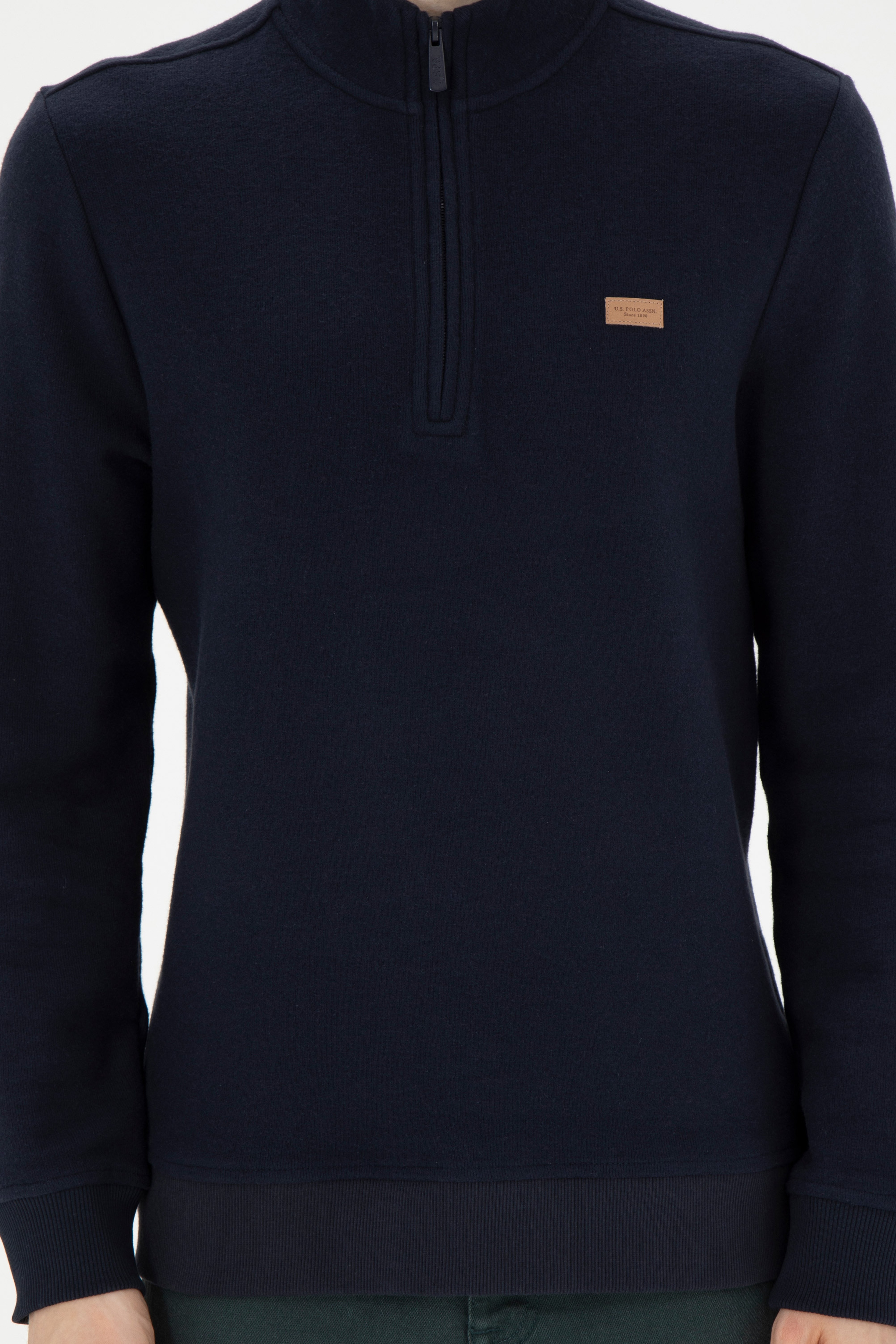 Erkek Lacivert Sweatshirt - Image 6