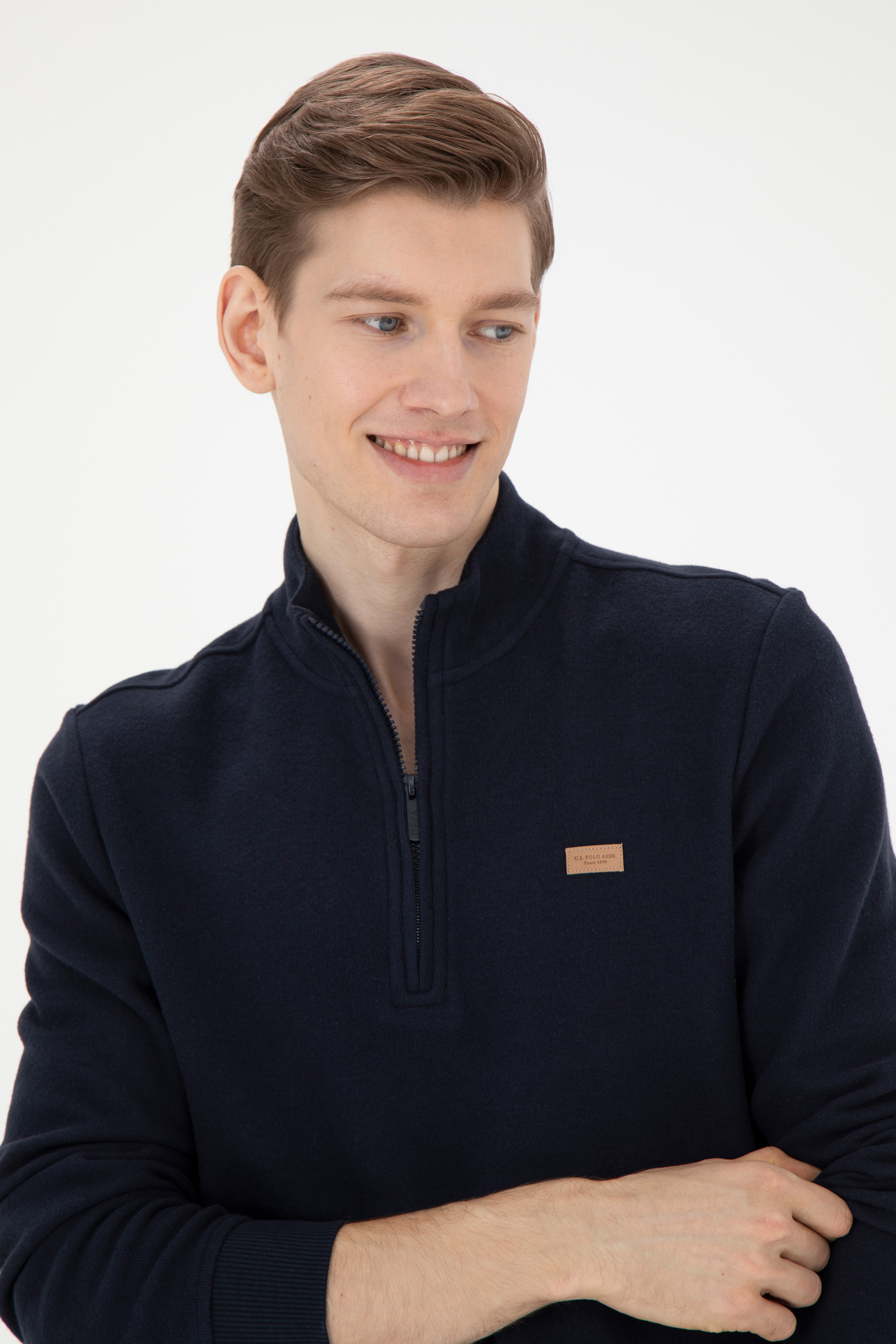 Erkek Lacivert Sweatshirt