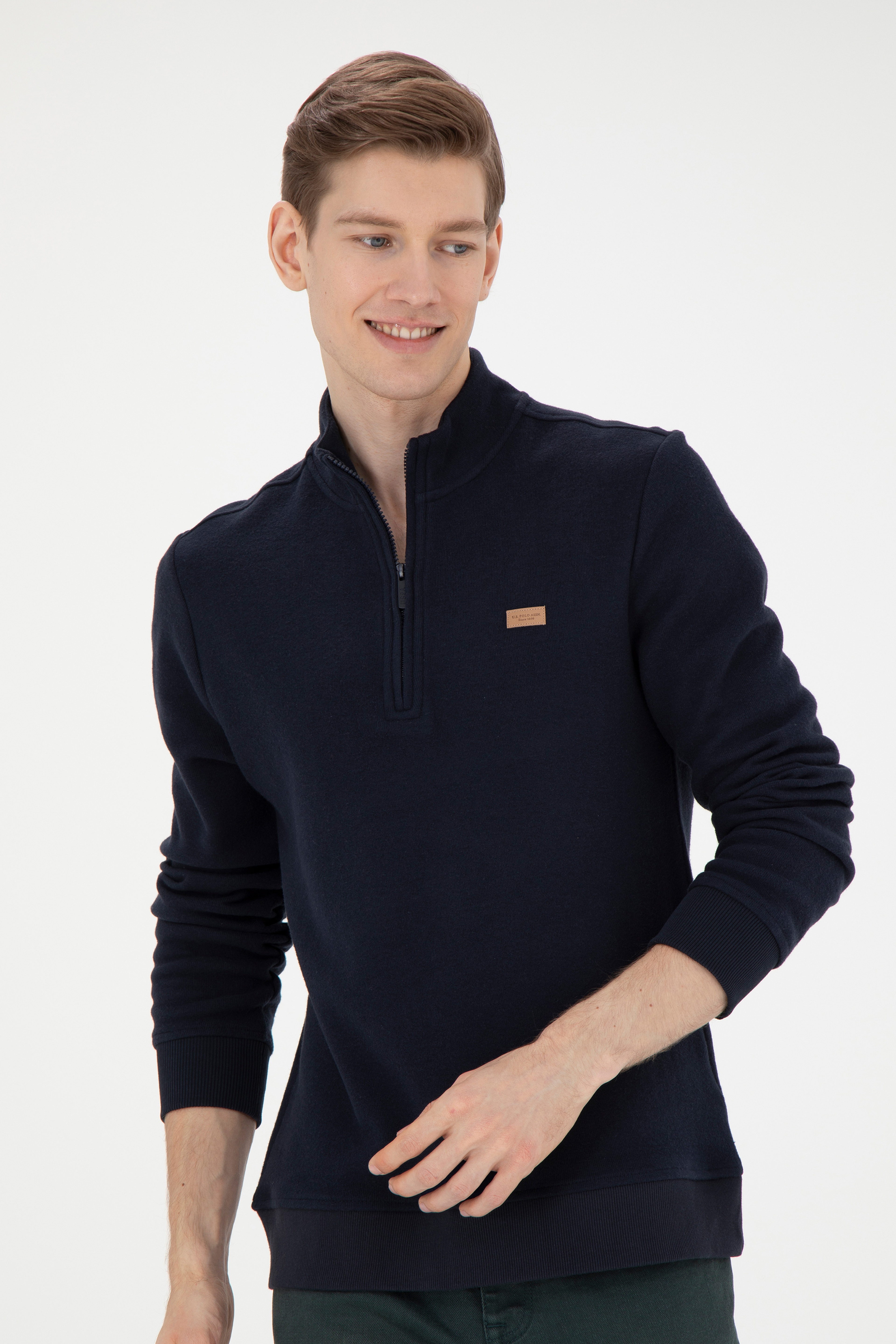 Erkek Lacivert Sweatshirt - Image 1