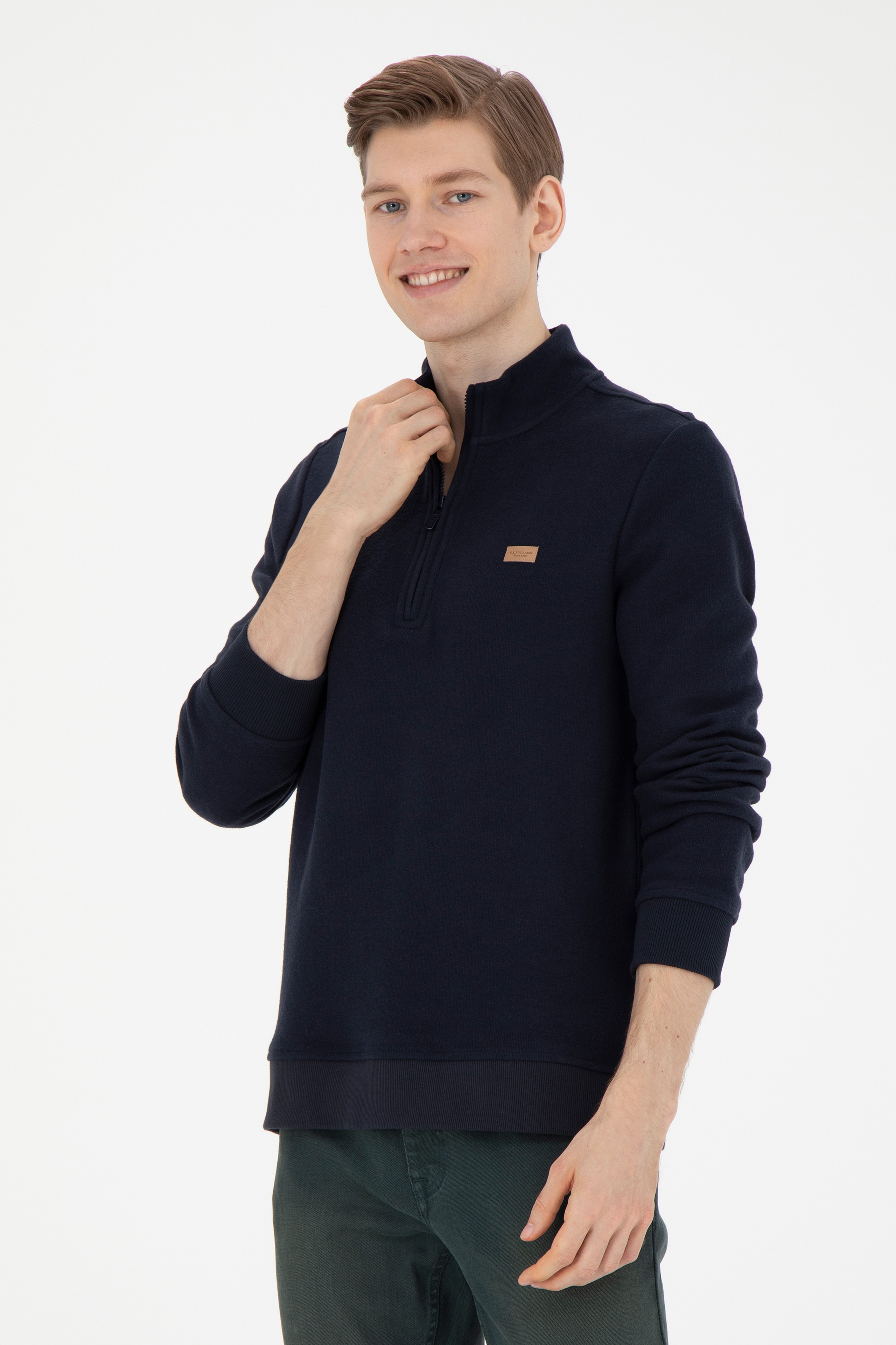 Erkek Lacivert Sweatshirt