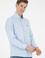 Erkek Açık Mavi Uzun Kollu Basic Gömlek