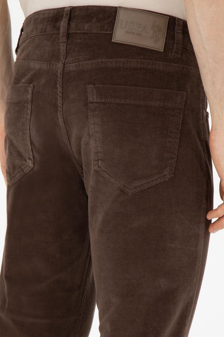Erkek Kahverengi Kanvas Pantolon - 50272266216
