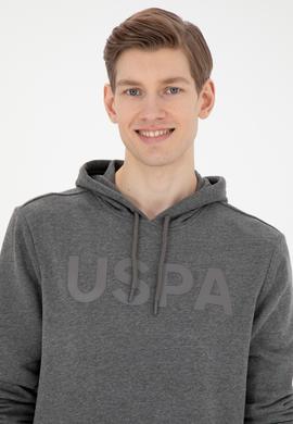 Erkek Antrasit Melanj Basic Sweatshirt - 50269396027