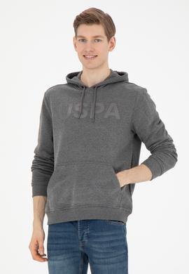 Erkek Antrasit Melanj Basic Sweatshirt - 50269396027