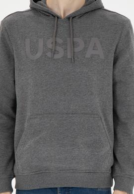 Erkek Antrasit Melanj Basic Sweatshirt - 50269396027