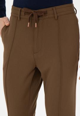 Erkek Kahverengi Kanvas Pantolon - 50272342129