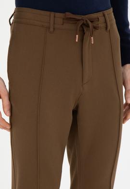 Erkek Kahverengi Kanvas Pantolon - 50272342129