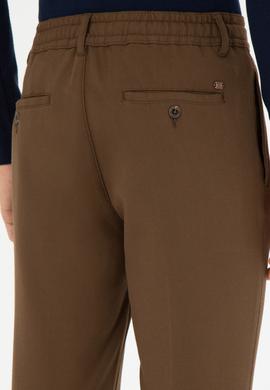 Erkek Kahverengi Kanvas Pantolon - 50272342129