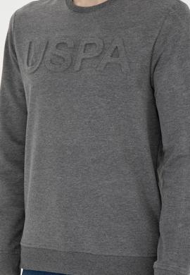 Erkek Antrasit Melanj Basic Sweatshirt - 50269402022