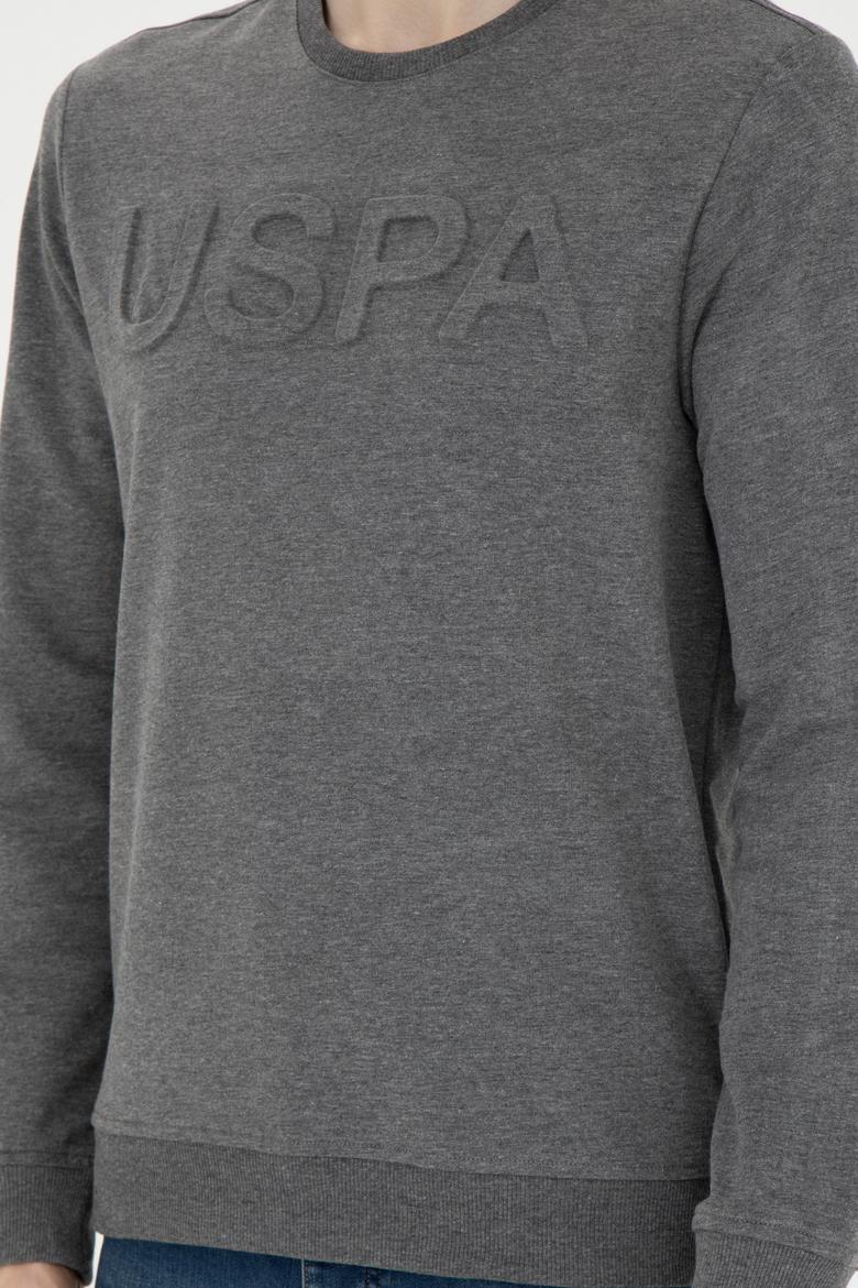 Erkek Antrasit Melanj Basic Sweatshirt - 50269402022