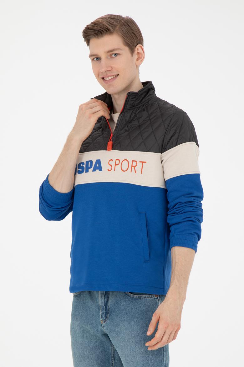 Erkek Saks Sweatshirt