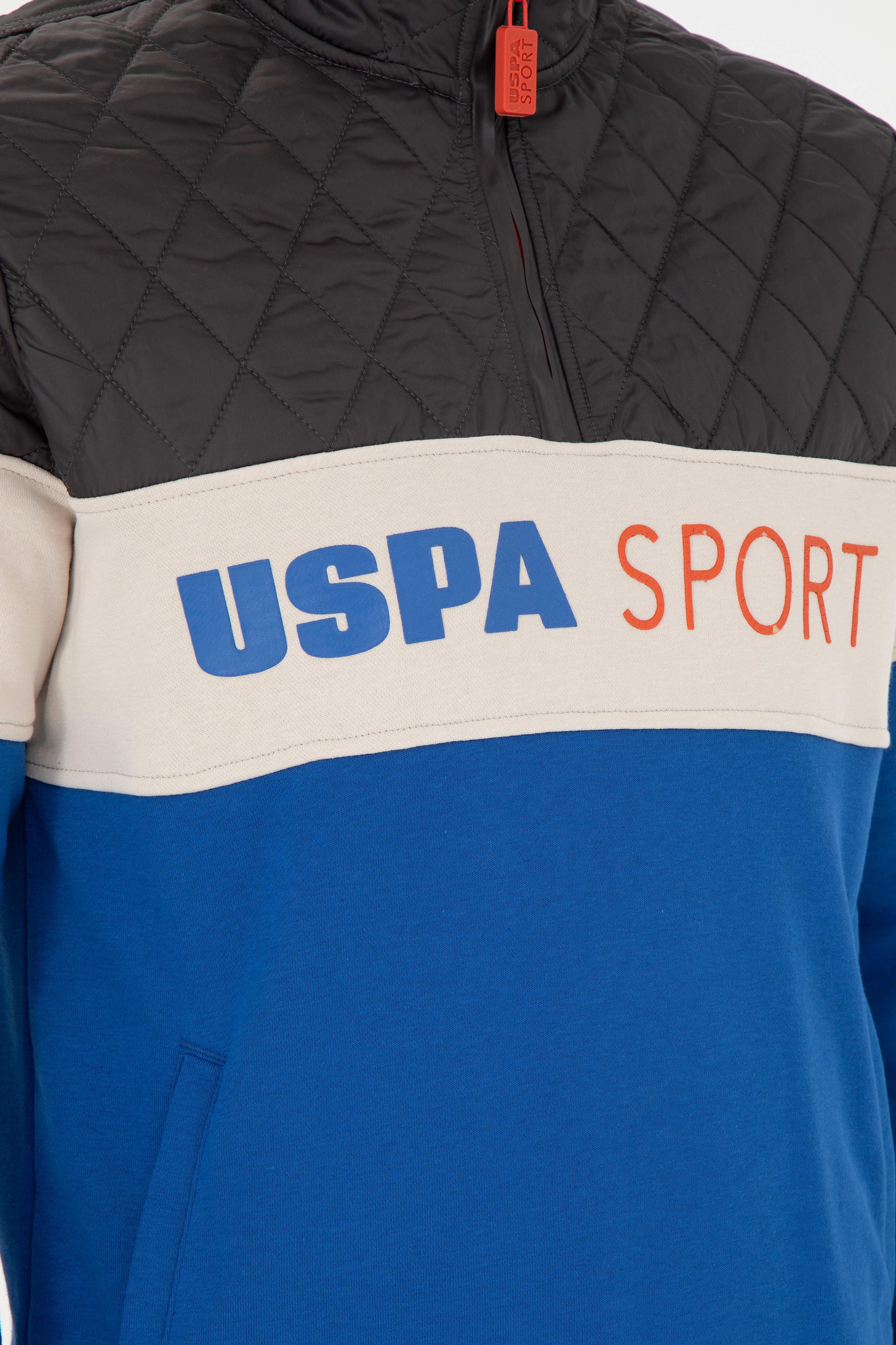 Erkek Saks Sweatshirt - Image 7