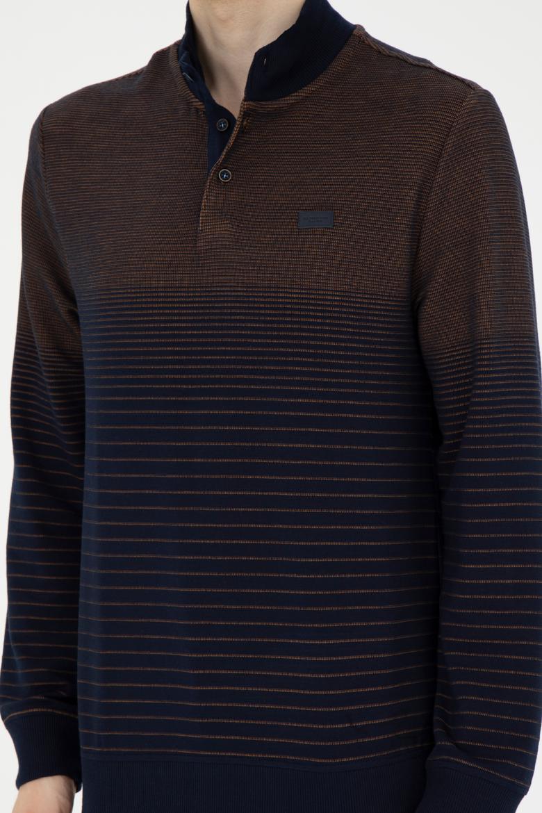 Erkek Lacivert Sweatshirt - 50270849001