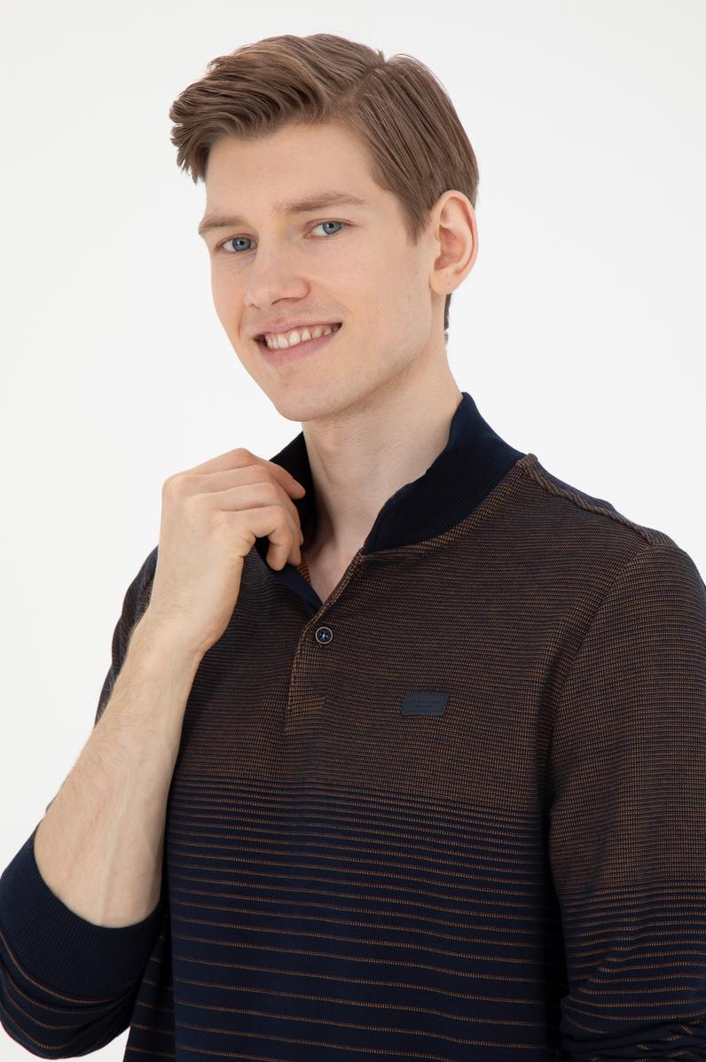 Erkek Lacivert Sweatshirt