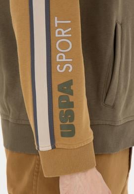 Erkek Haki Örme Hırka - 50270879019