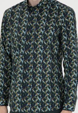 Erkek Lacivert Uzun Kollu Gömlek - 50272681010