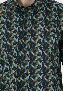 Erkek Lacivert Uzun Kollu Gömlek - 50272681010